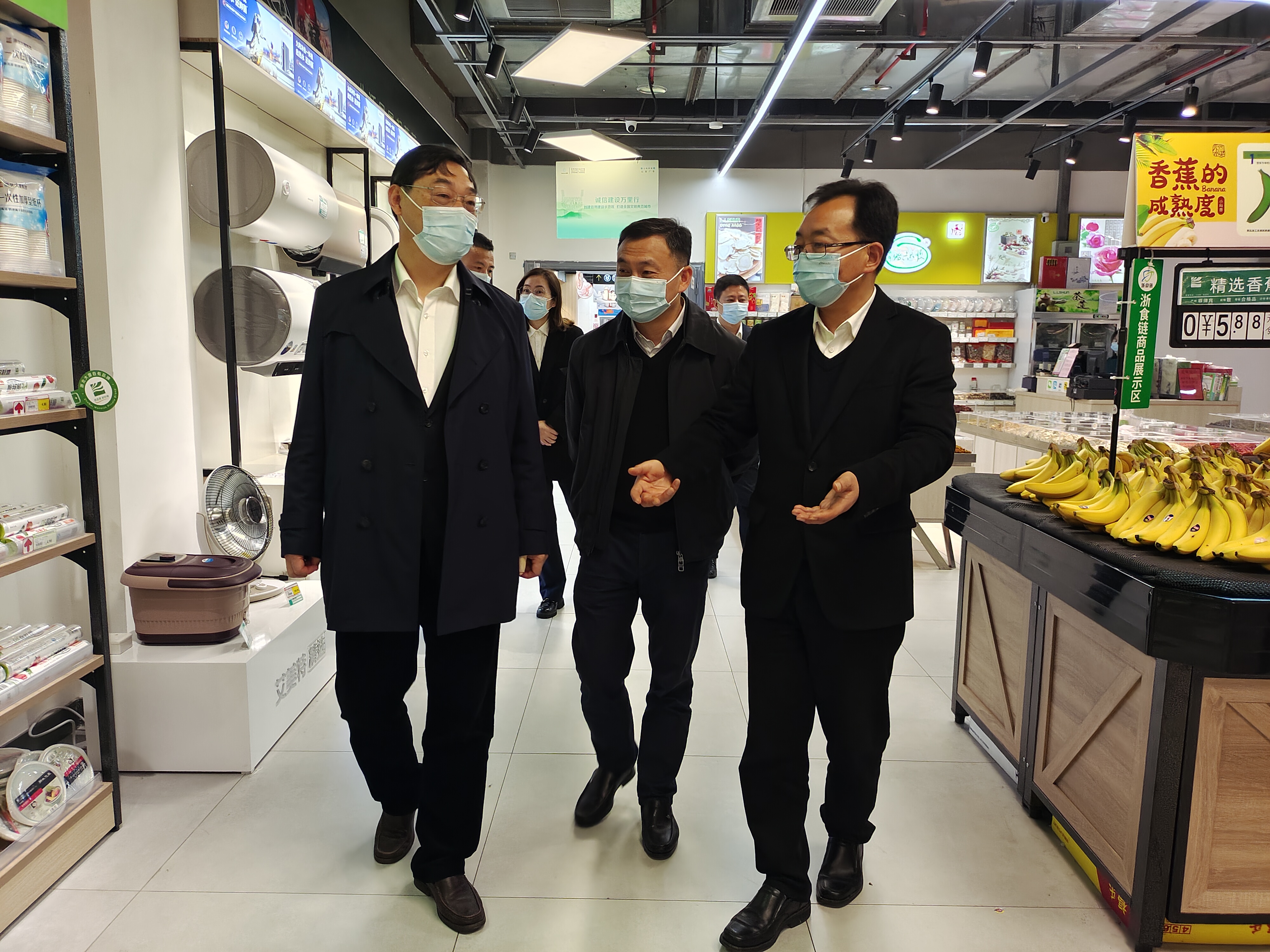 副市長夏堅(jiān)定到浙北大廈檢查疫情防控工作
